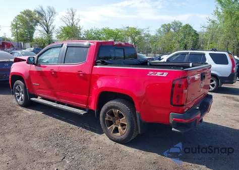 2016 Chevrolet Colorado Z71 from USA, damaged, VIN 1GCPTDE19G1261758
